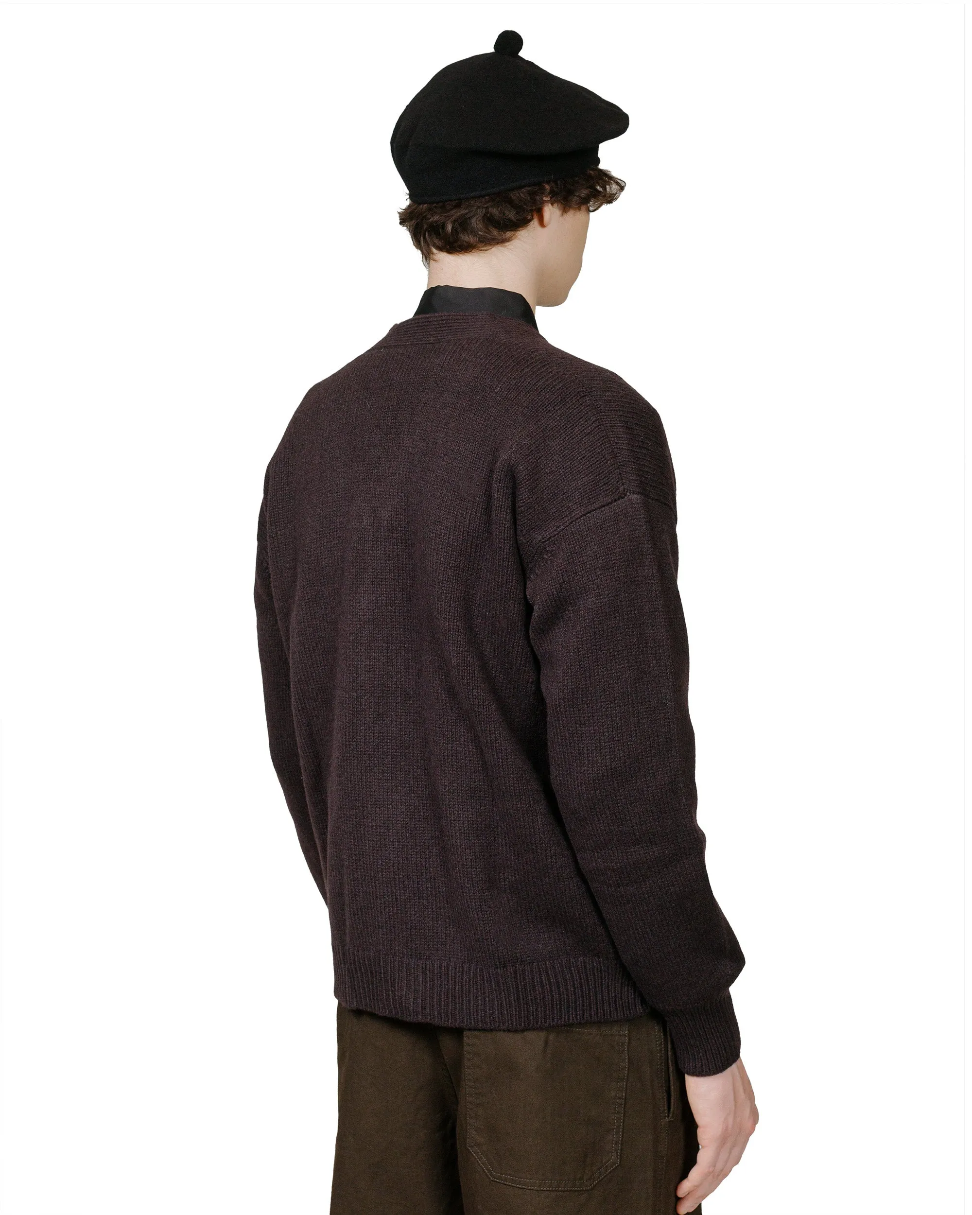 Margaret Howell Boxy Cardigan Geelong Ebony date night look