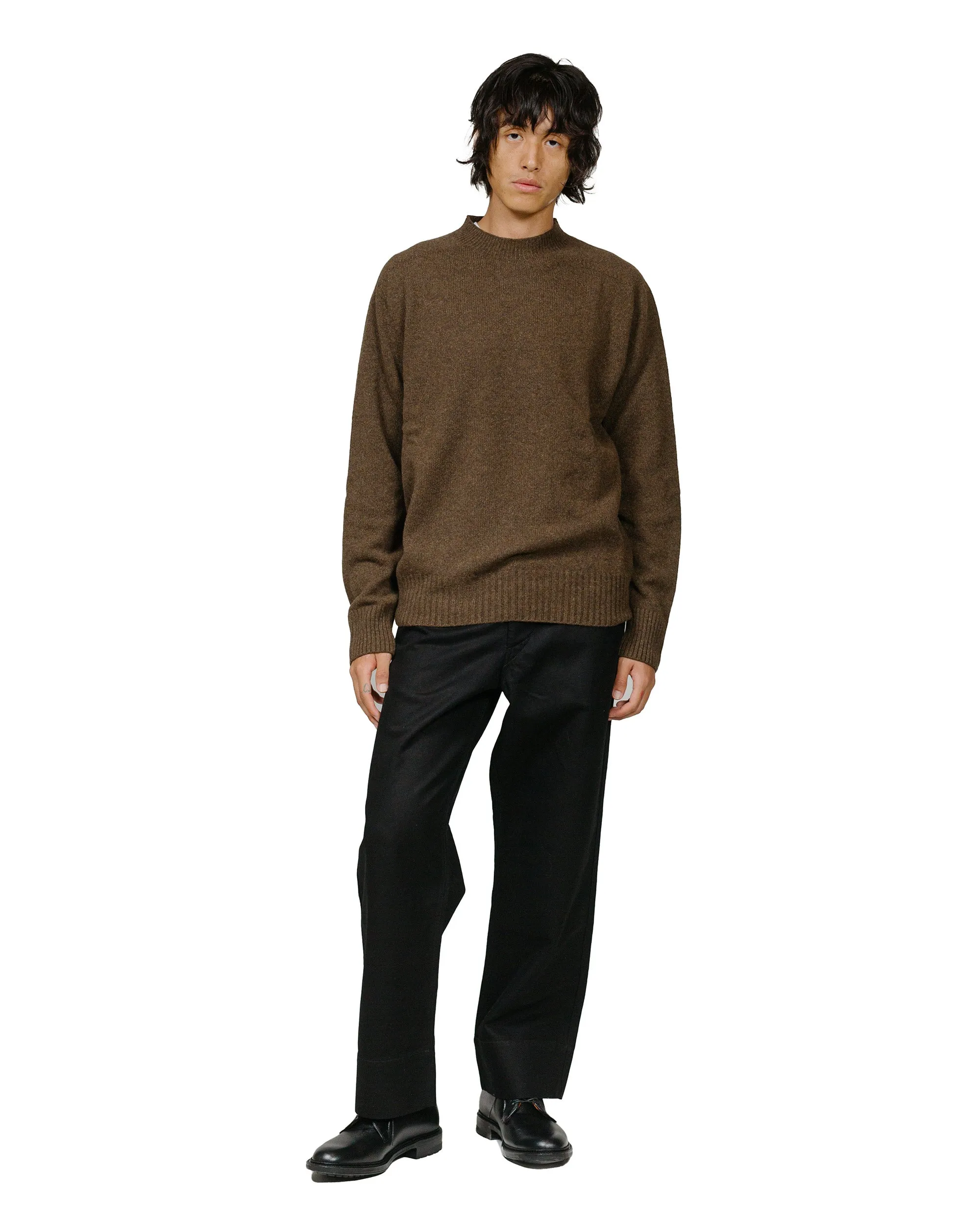 Margaret Howell Seamless Crew Neck Merino Cashmere Bracken Quality control