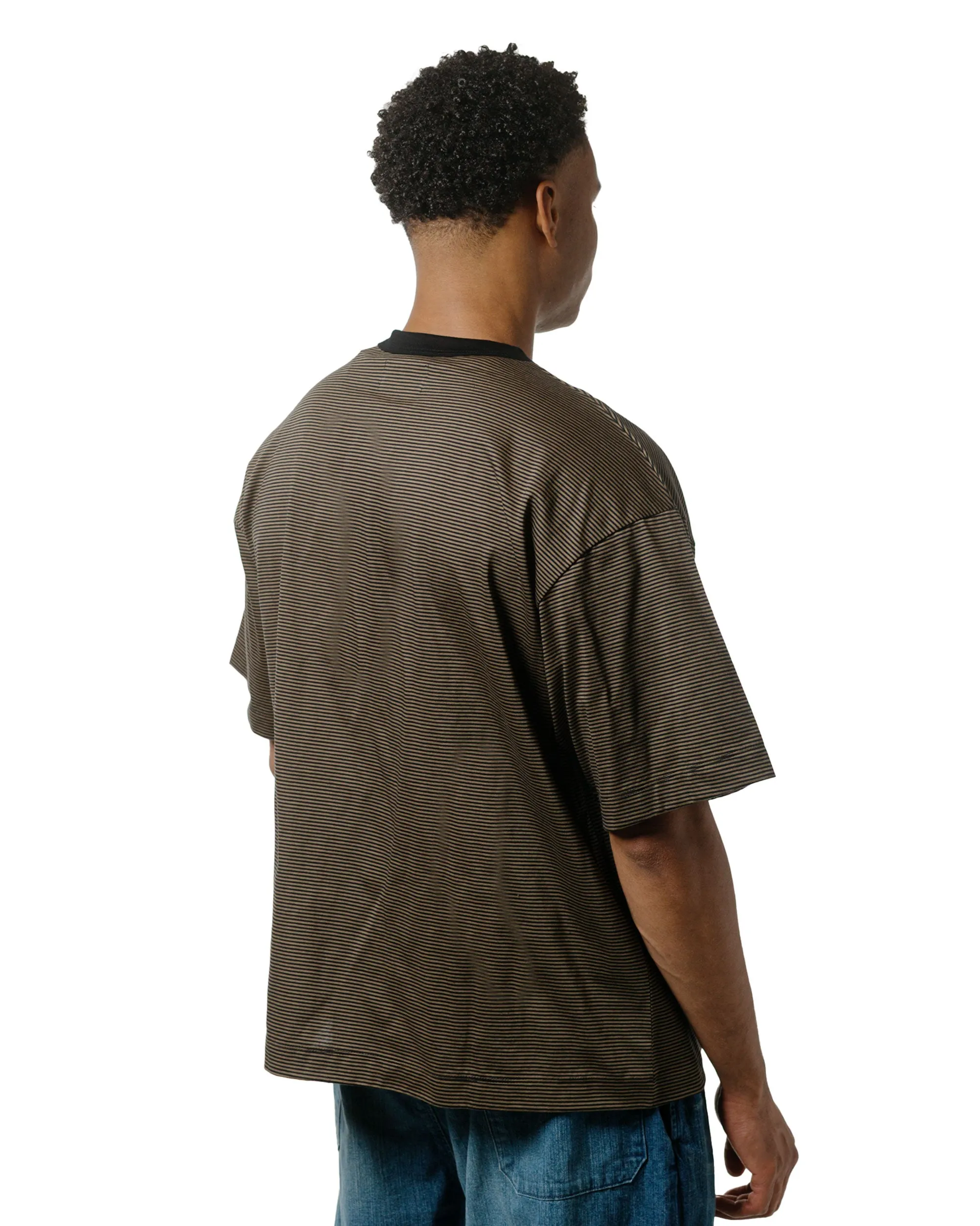 LightweightBlend UV Protective Coating MARKAWARE Comfort Fit Tee Organic Supima Border Olive