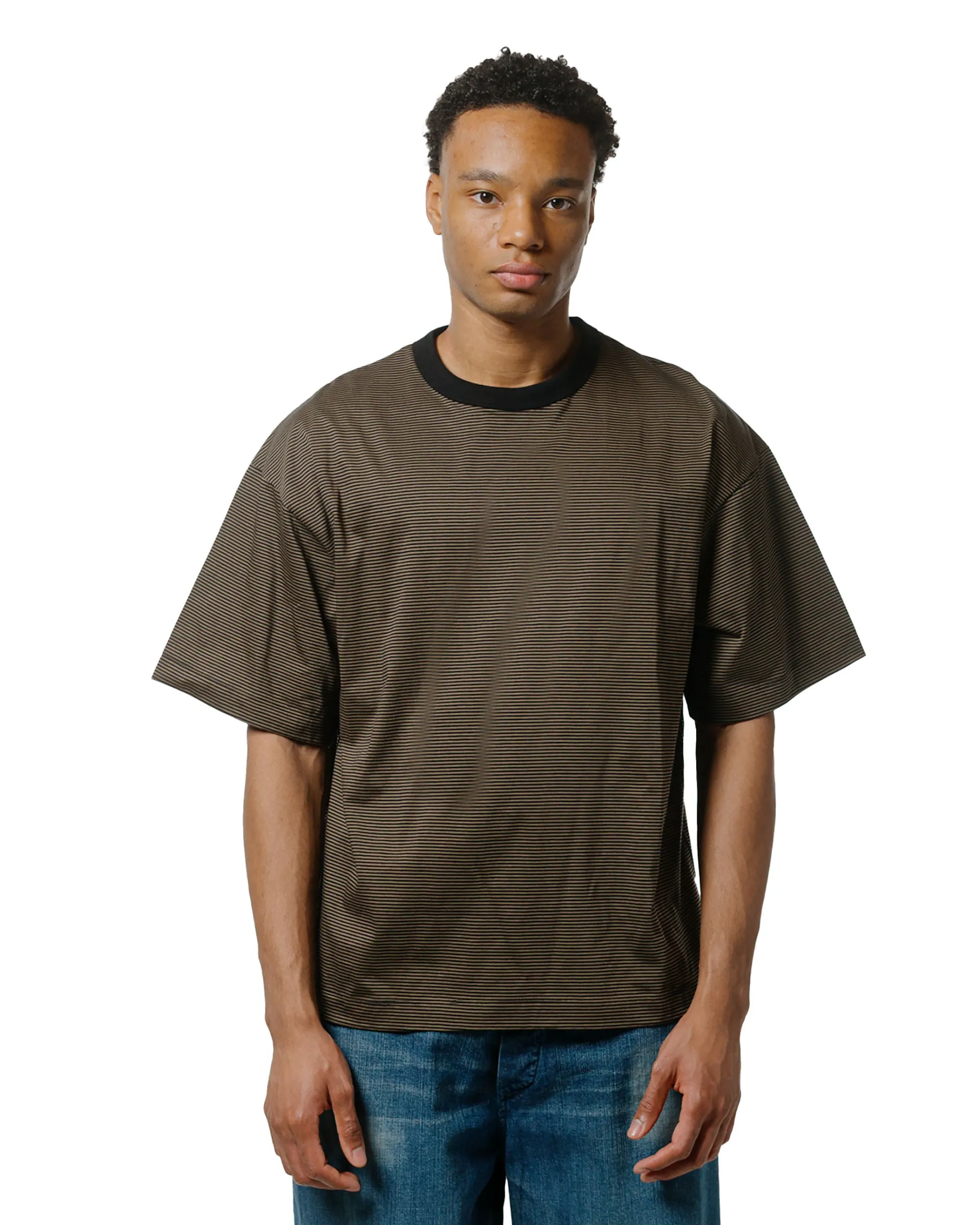 Simple Fit MARKAWARE Comfort Fit Tee Organic Supima Border Olive