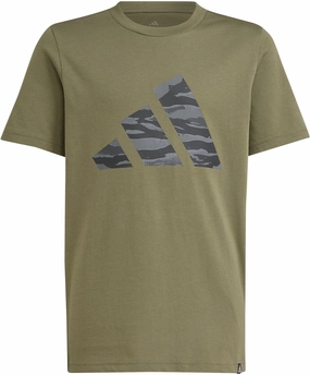 Junior's Camo Graphic T-Shirt Street Trend Look