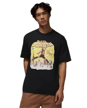 Cold Weather Jordan Comics Tee - Black