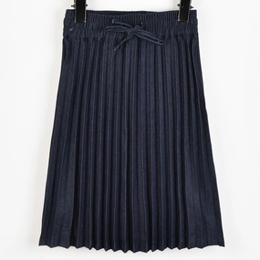 Melange Accordian Pleat Skirt Light Touch