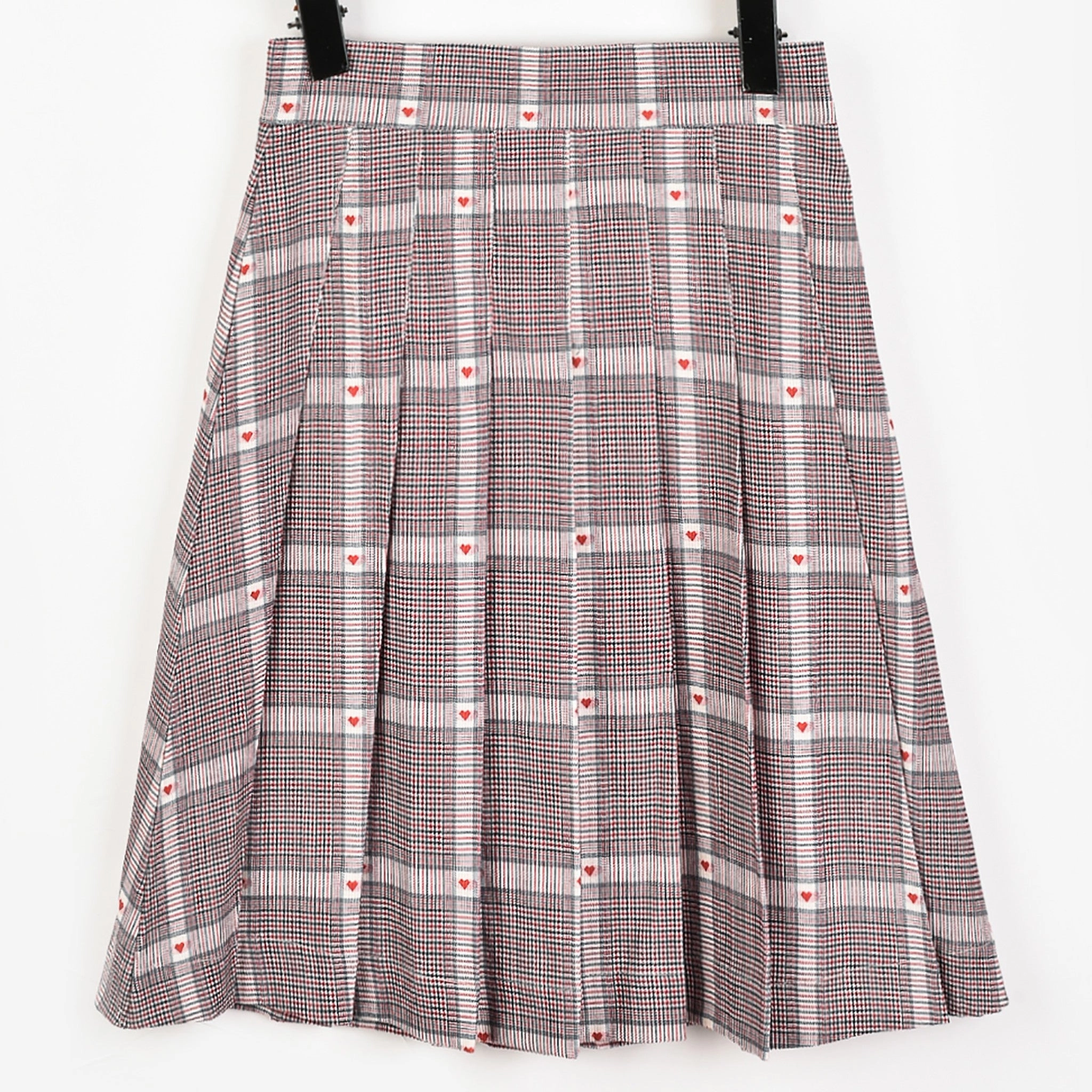 Melange Checks Skirt Fashion Forward Street Ready