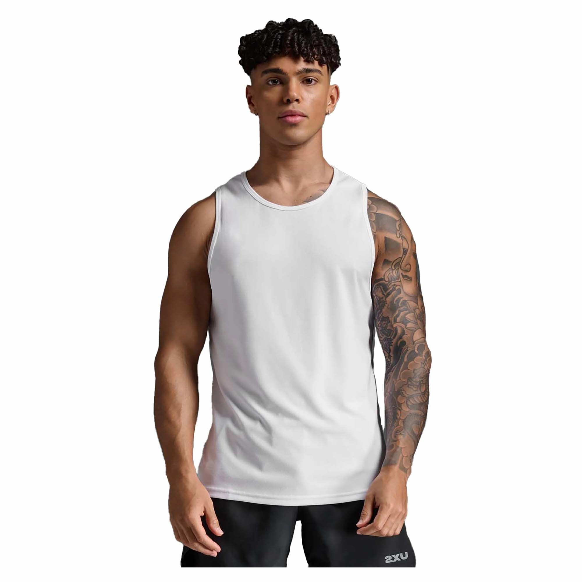 Light Color Men's Aero Mesh Tank