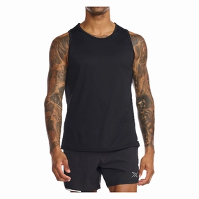 High Adjustable Side Tabs Men's Aero Tank