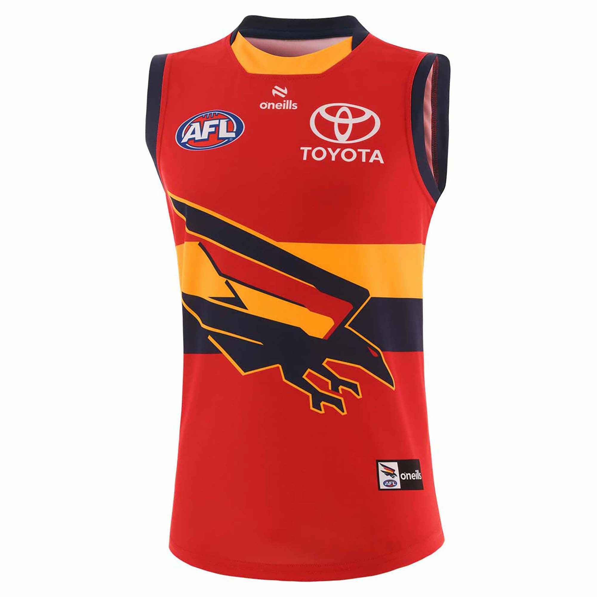 Men's AFL Adelaide Crows Football Club 2025 Clash Replica Jersey Flex Foam Reinforced