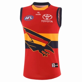 Static Resistant Fabric Men's AFL Adelaide Crows Football Club 2025 Clash Replica Jersey