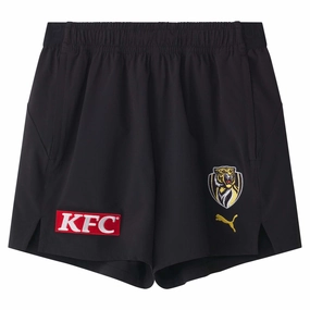 Men's AFL Richmond Tigers Football Club 2025 Training Shorts Minimal Design