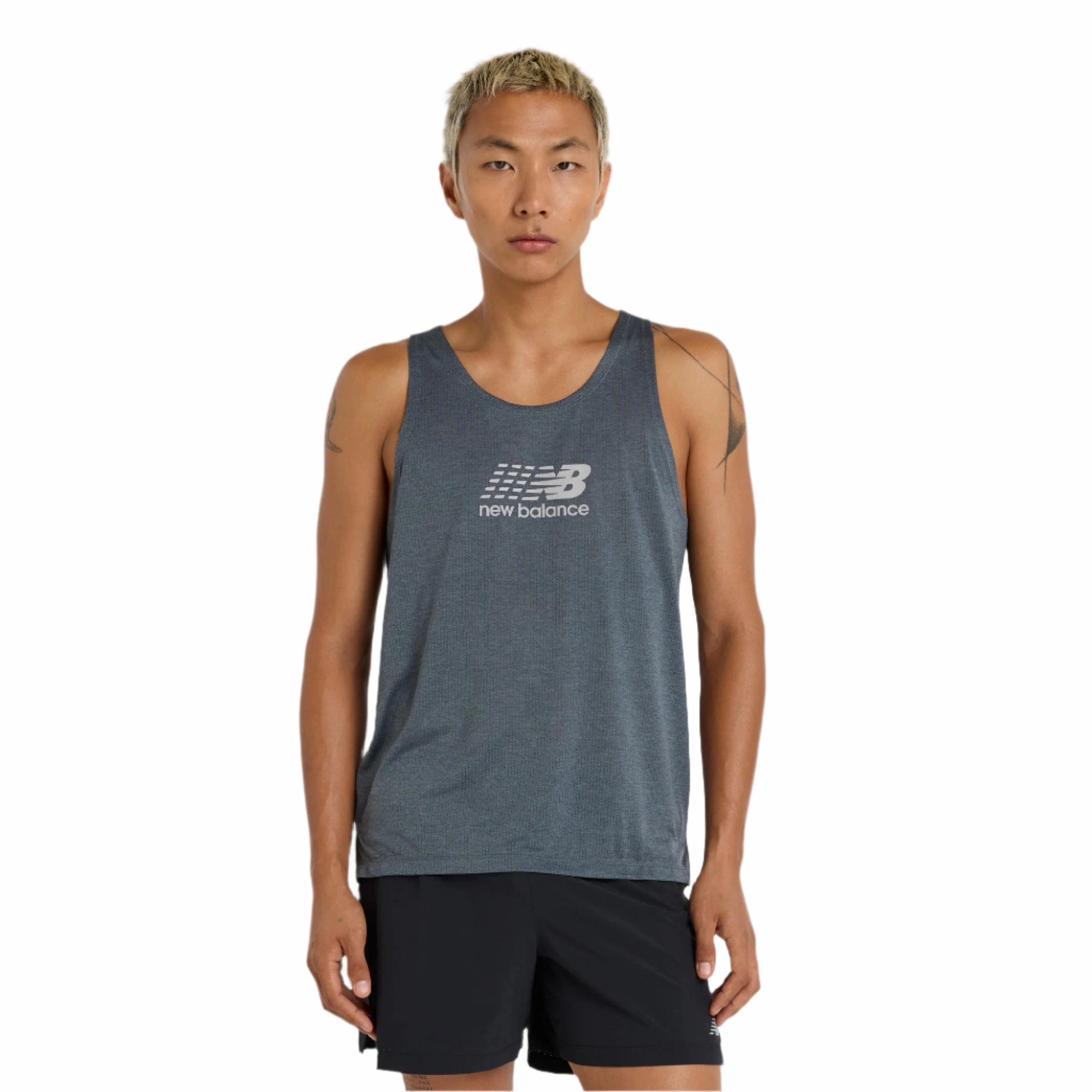 Dependable single piece Men's Athletics Run Graphic Singlet