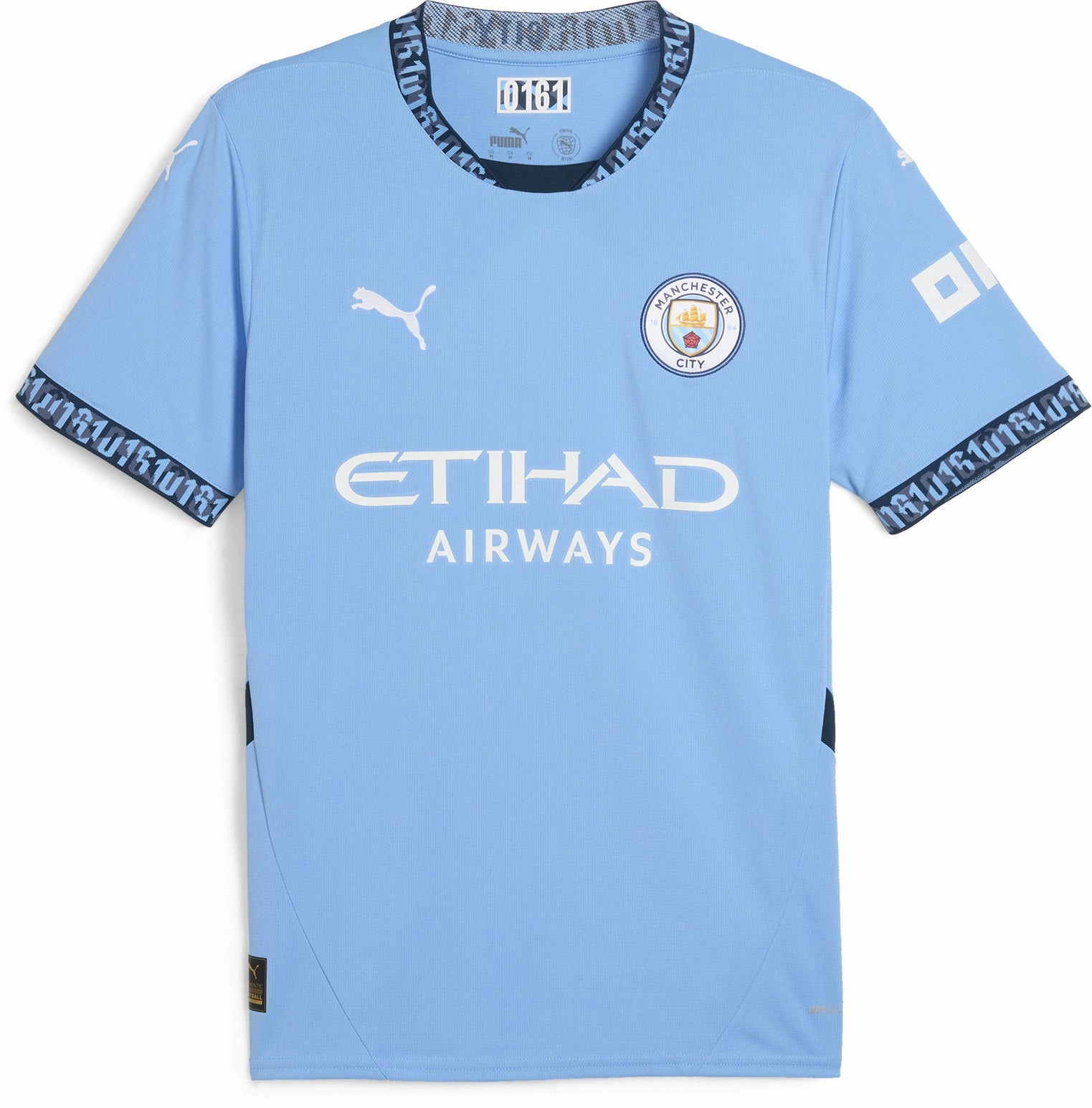 Tagless Comfort Men's Manchester City 2024/25 Home Replica Soccer Jersey