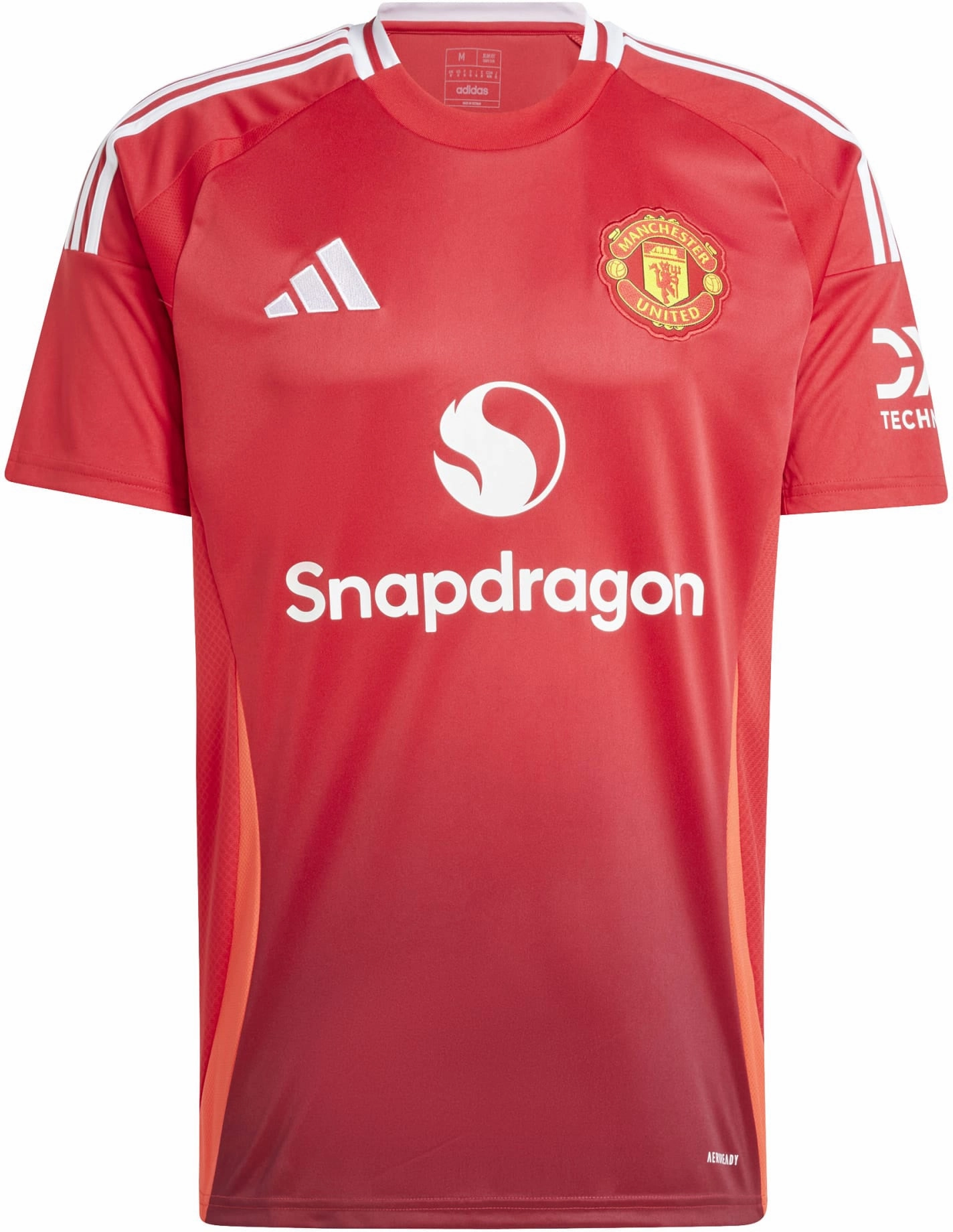 Men's Manchester United 2024/25 Home Soccer Jersey Anti Microbial Finish Raglan Sleeve Design