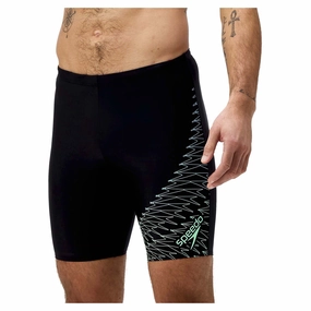 Color-Blocking Waterproof Swimwear Men's Medley Logo Jammer Shorts
