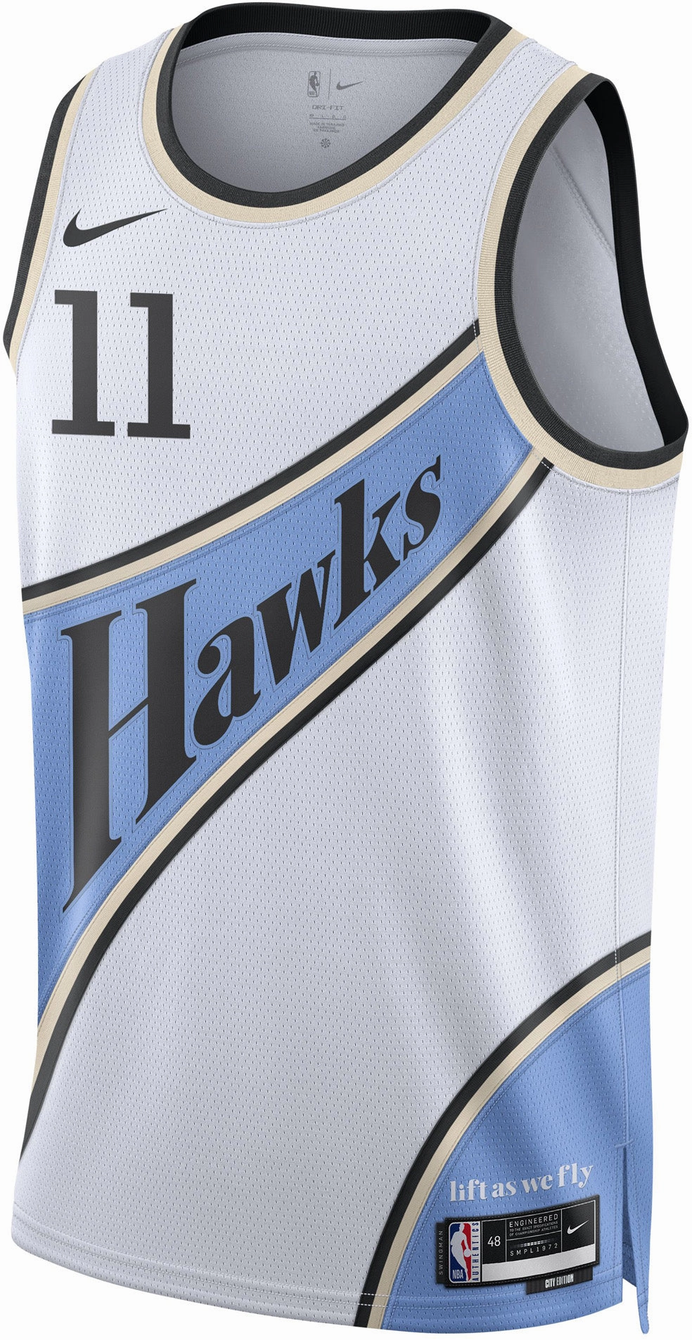 Men's NBA Atlanta Hawks Trae Young 2024/25 City Edition Swingman Jersey Air Mesh