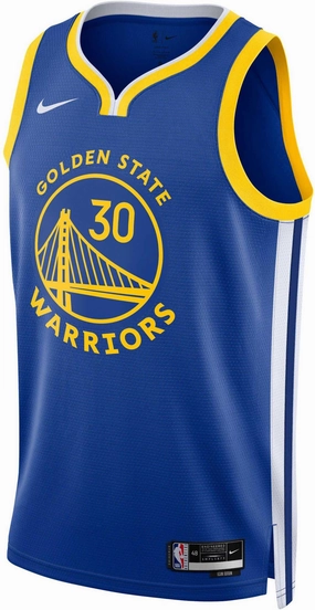 Casual Activewear Men's NBA Golden State Warriors Stephen Curry 2022/23 Icon Edition Swingman Jersey