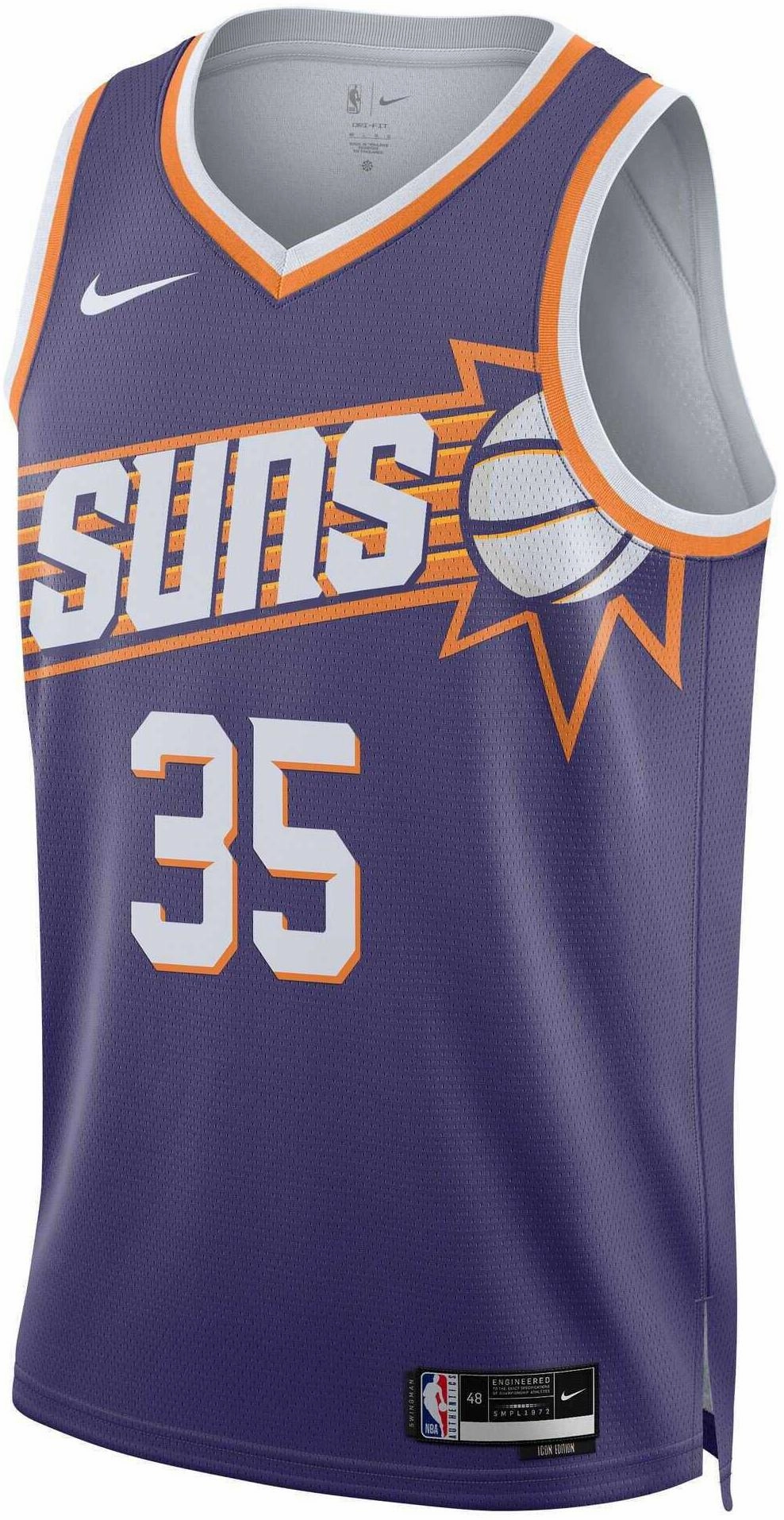 Men's NBA Phoenix Suns 2023/24 Icon Edition Swingman Jersey Studio Wear