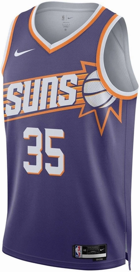 Men's NBA Phoenix Suns 2023/24 Icon Edition Swingman Jersey Stretch performance