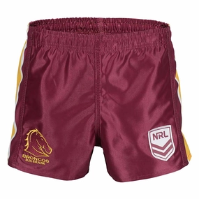 Multi Directional Flex Men's NRL Brisbane Broncos Supporter Shorts