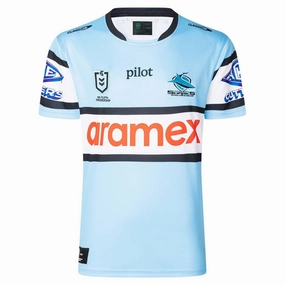 Sport Apparel Effortless Fit Men's NRL Cronulla-Sutherland Sharks 2025 Home Jersey