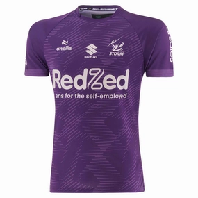 Dry Support Men's NRL Melbourne Storm 2025 Purple Training Tee