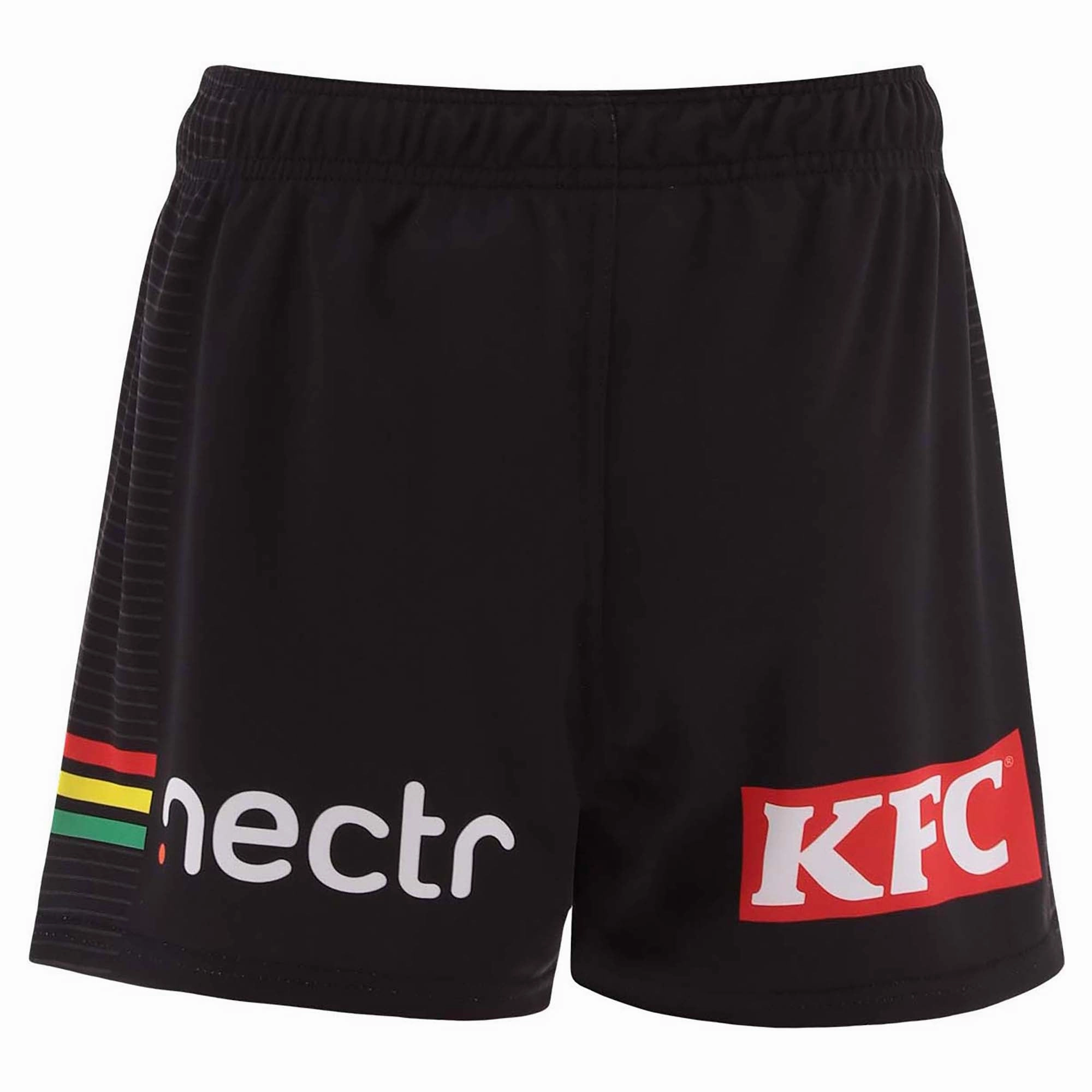 Micro Perforated Ventilation Rugged Wear Men's NRL Penrith Panthers 2025 Home Playing Shorts