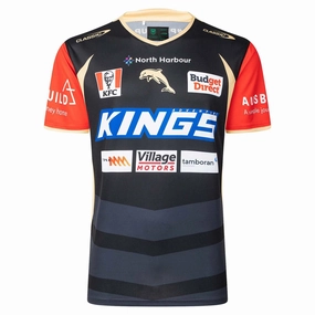 Soft Inner Lining Men's NRL Redcliffe Dolphins 2025 Coaches Training Tee