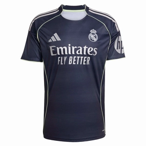 Men's Real Madrid 2025/26 Away Soccer Jersey Active Apparel Slub Yarn Texture