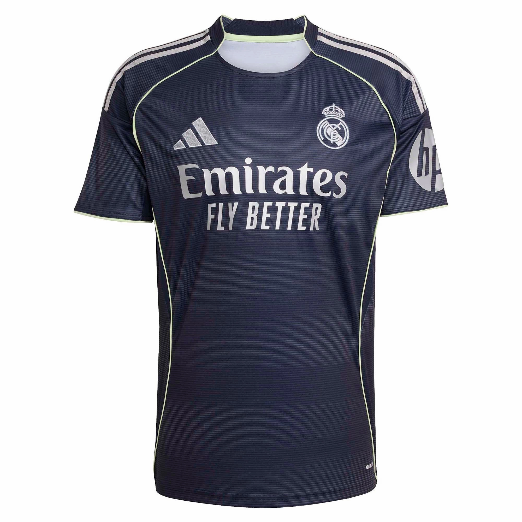 Men's Real Madrid 2025/26 Away Soccer Jersey Multiaxial Compression Zones