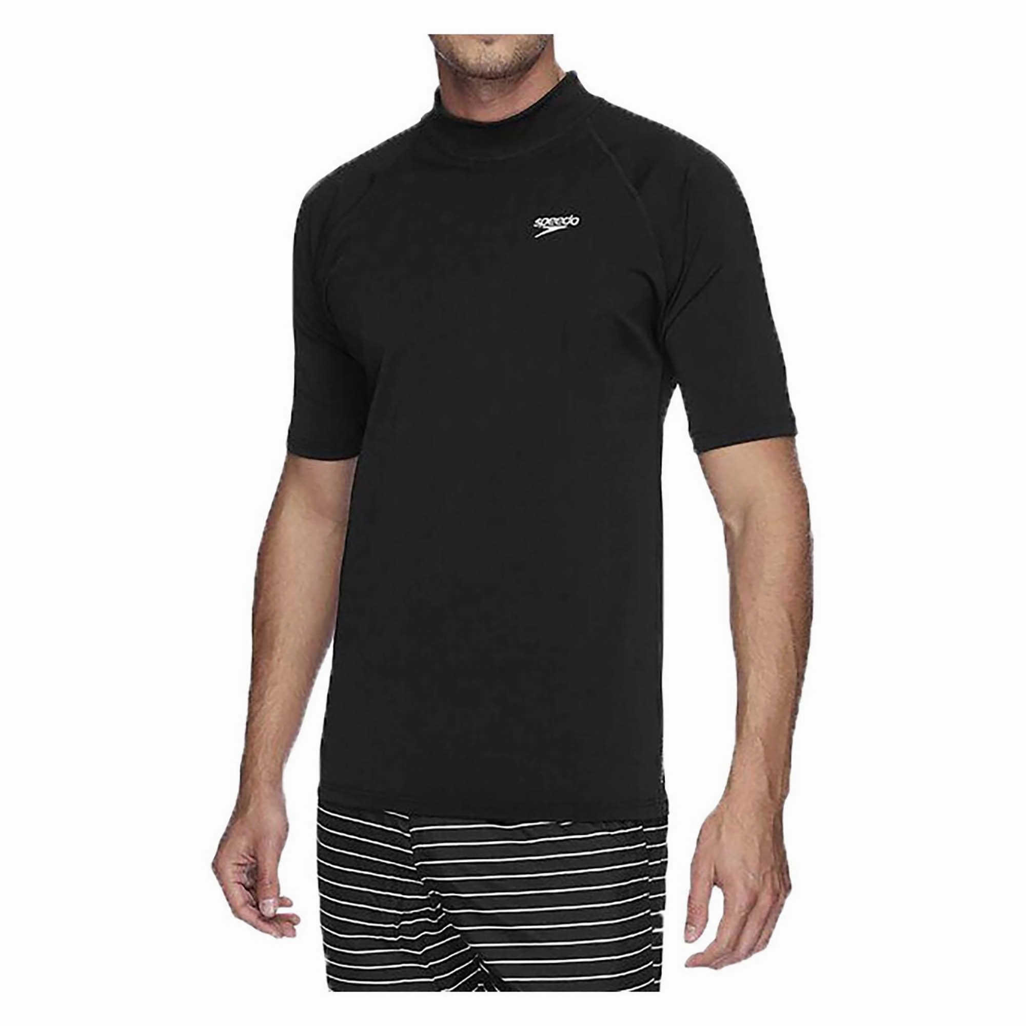 Men's Relaxed Short Sleeve Sun Top Bold-Hues Stretch Fit Technology