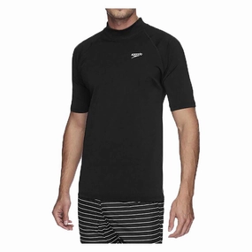 Men's Relaxed Short Sleeve Sun Top Summer Life Textured Fabric
