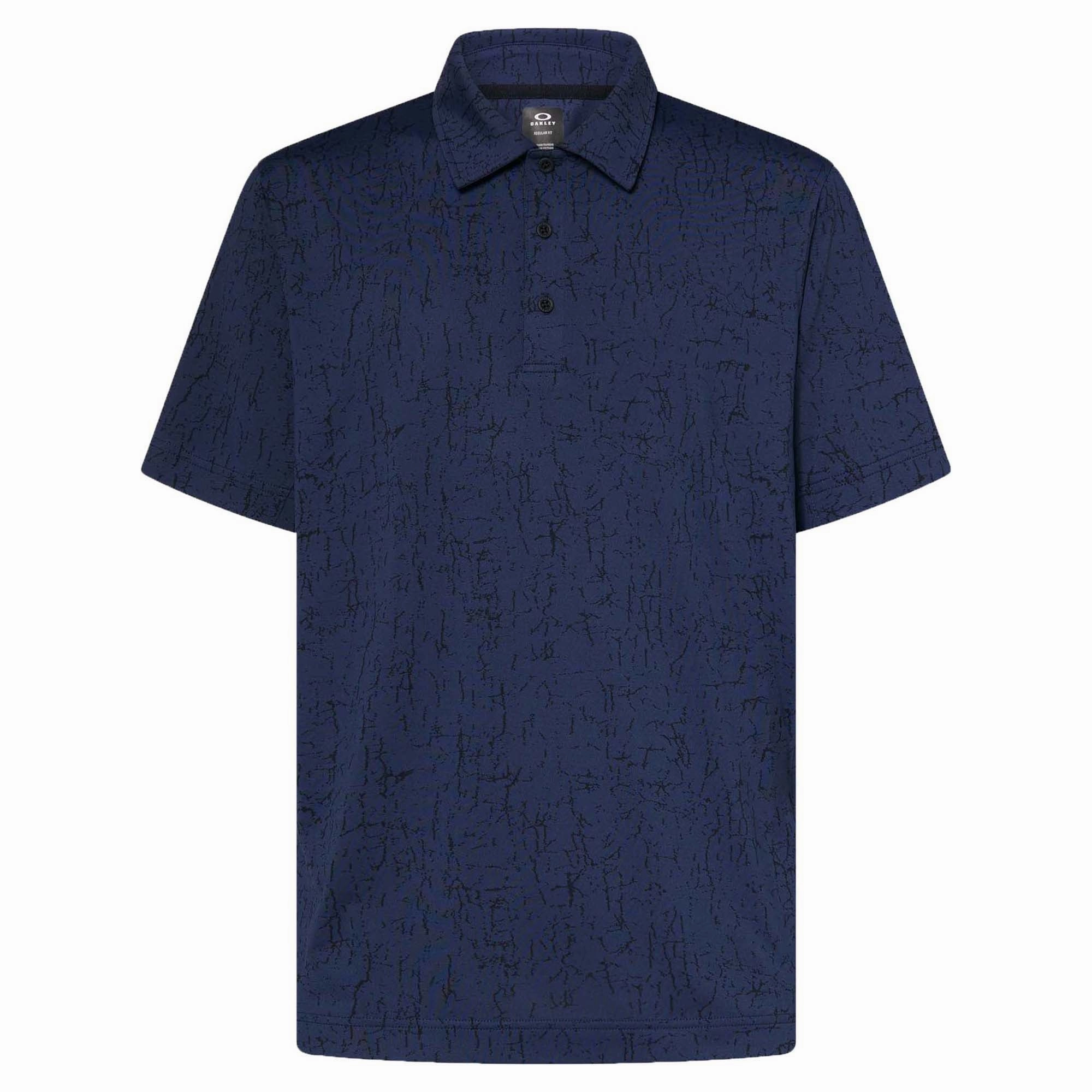 Durable Blend Fabric Men's Resist Jacquard Polo