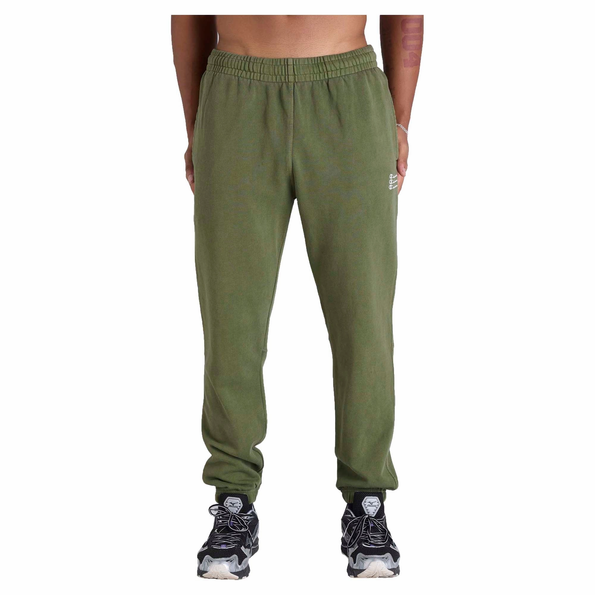 Sleek Style Men's Script Rochester Vintage Wash Joggers