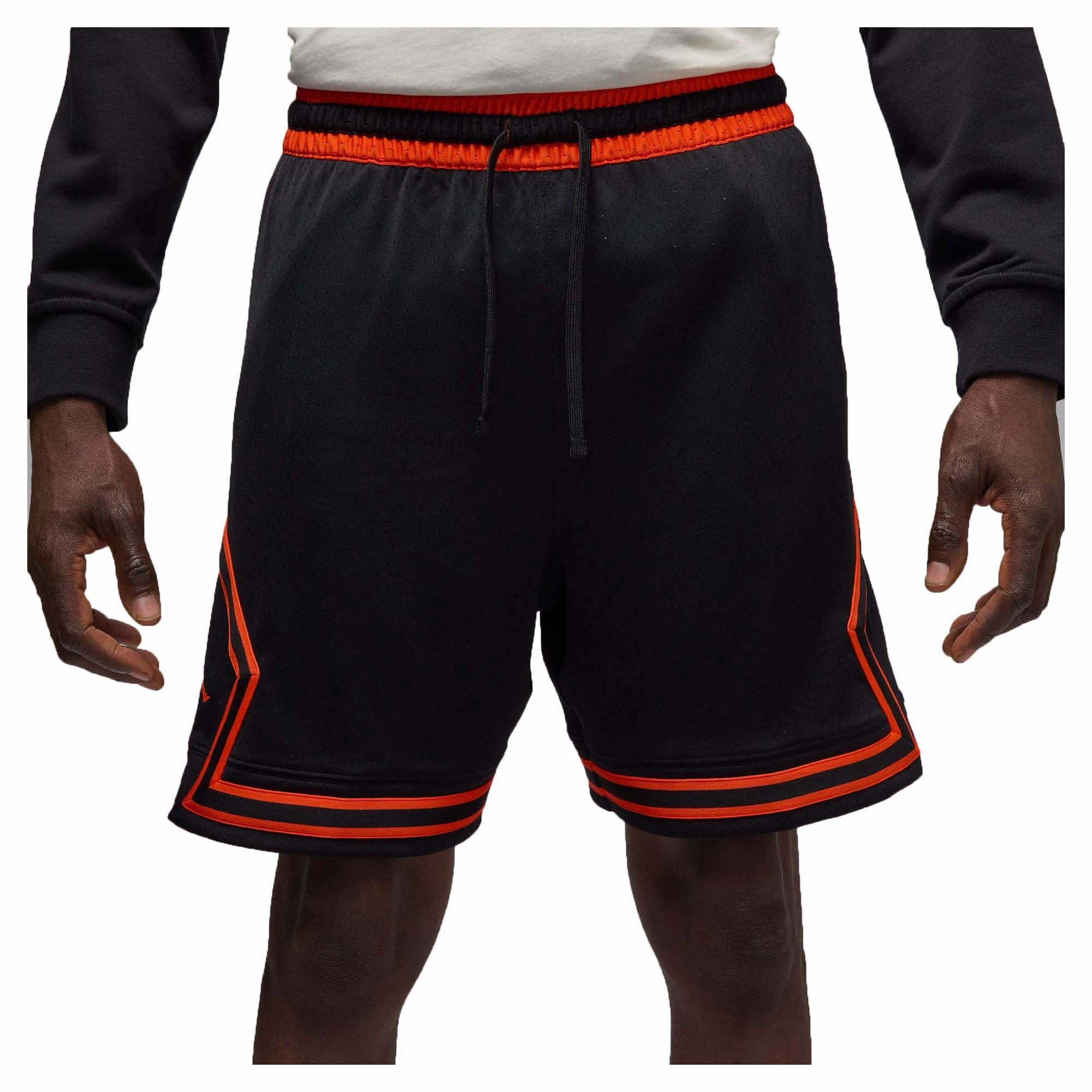 Action Performance Wind Resistant Barrier Men's Sport Mesh Diamond Shorts