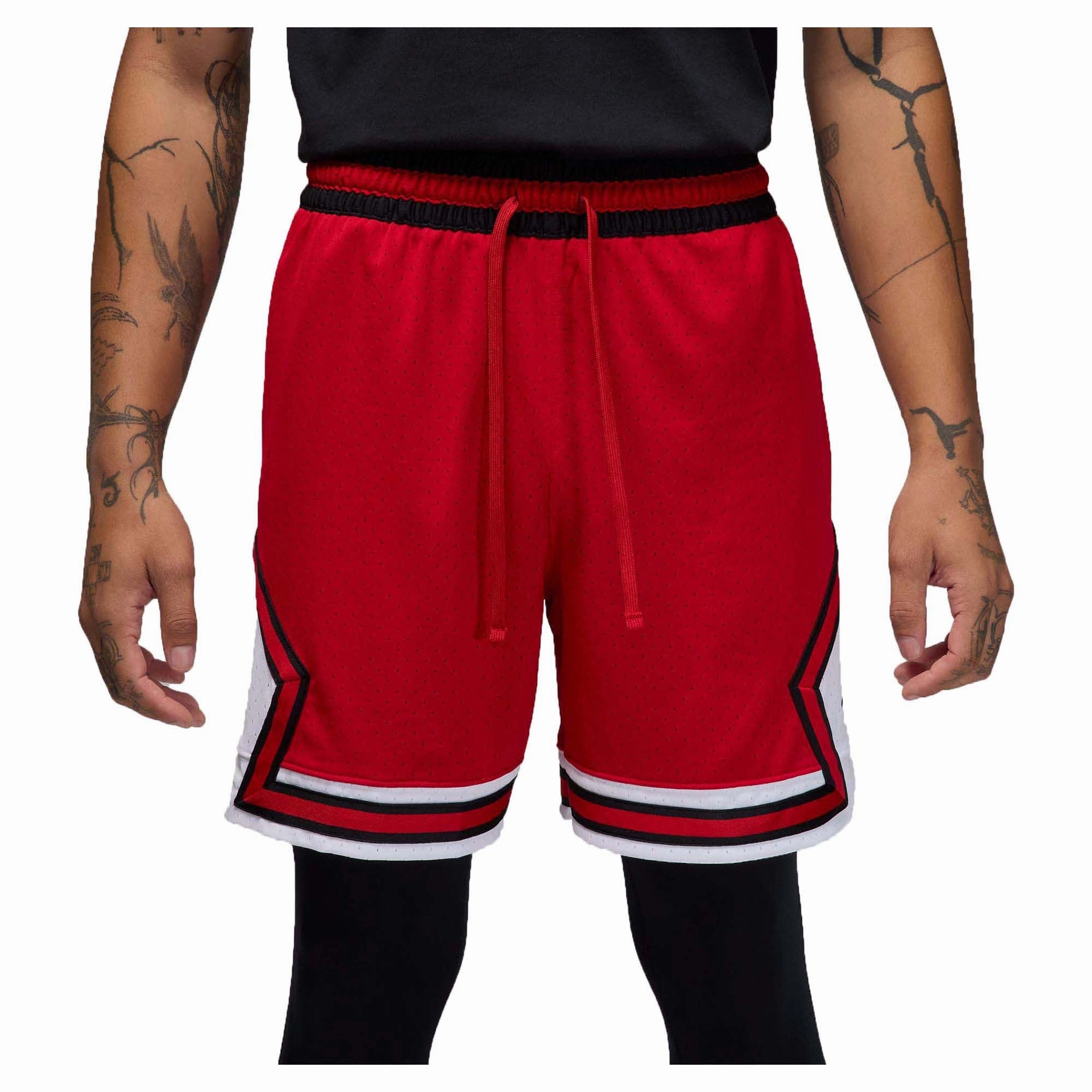 Men's Sport Mesh Diamond Shorts Stylish performance Wrinkle Resistant Weave