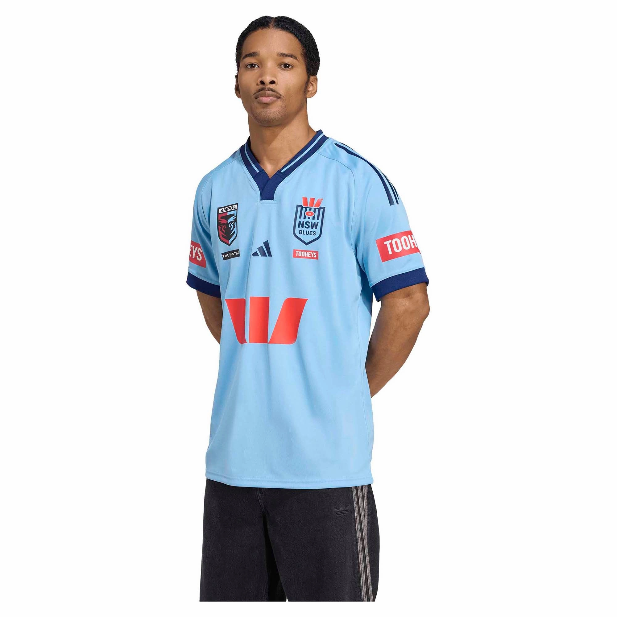 Ergonomic Pattern Design Men's State Of Origin New South Wales Home Jersey