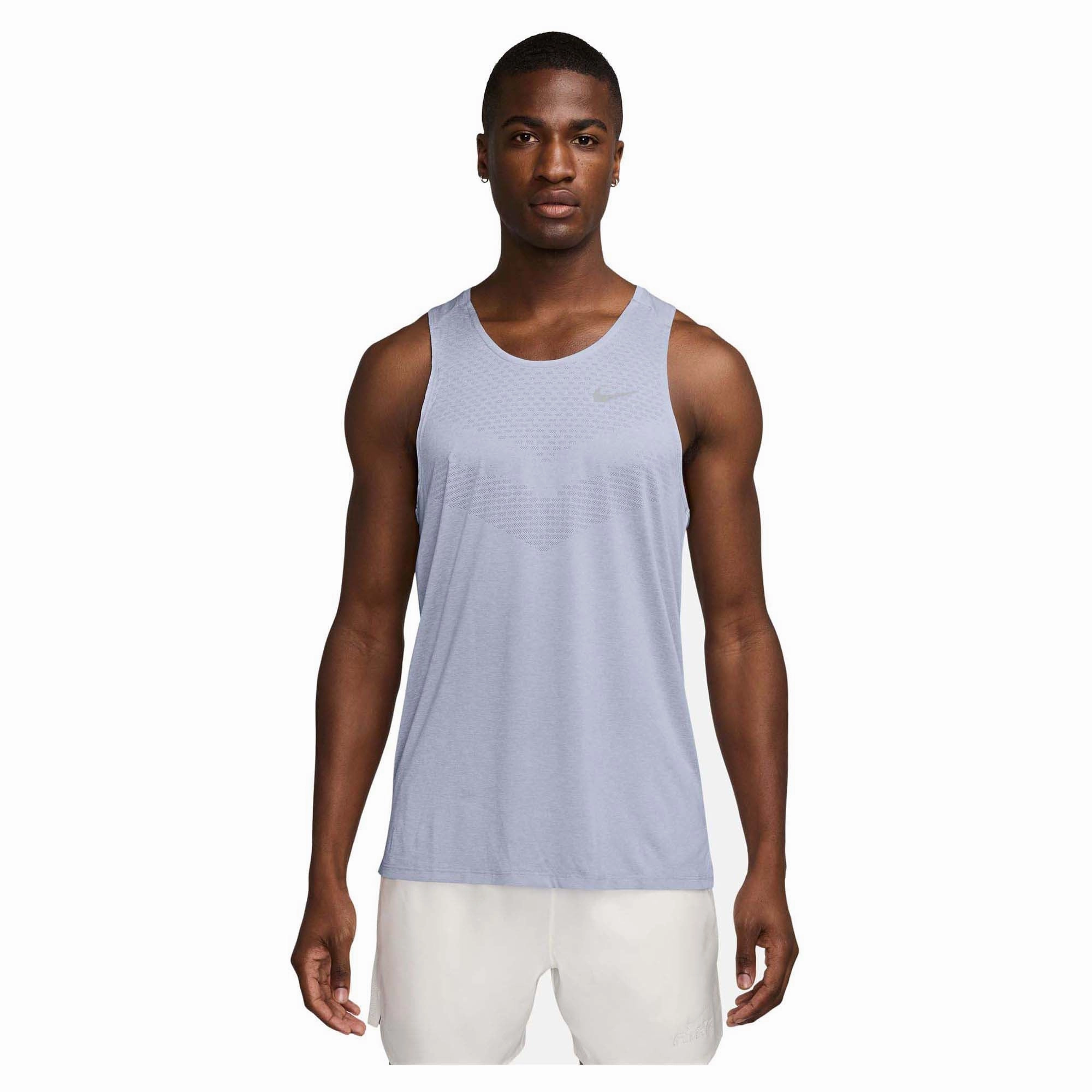 Men's Stride Dri-Fit Advantage Running Tank Top gain Modular Layering Compatibility