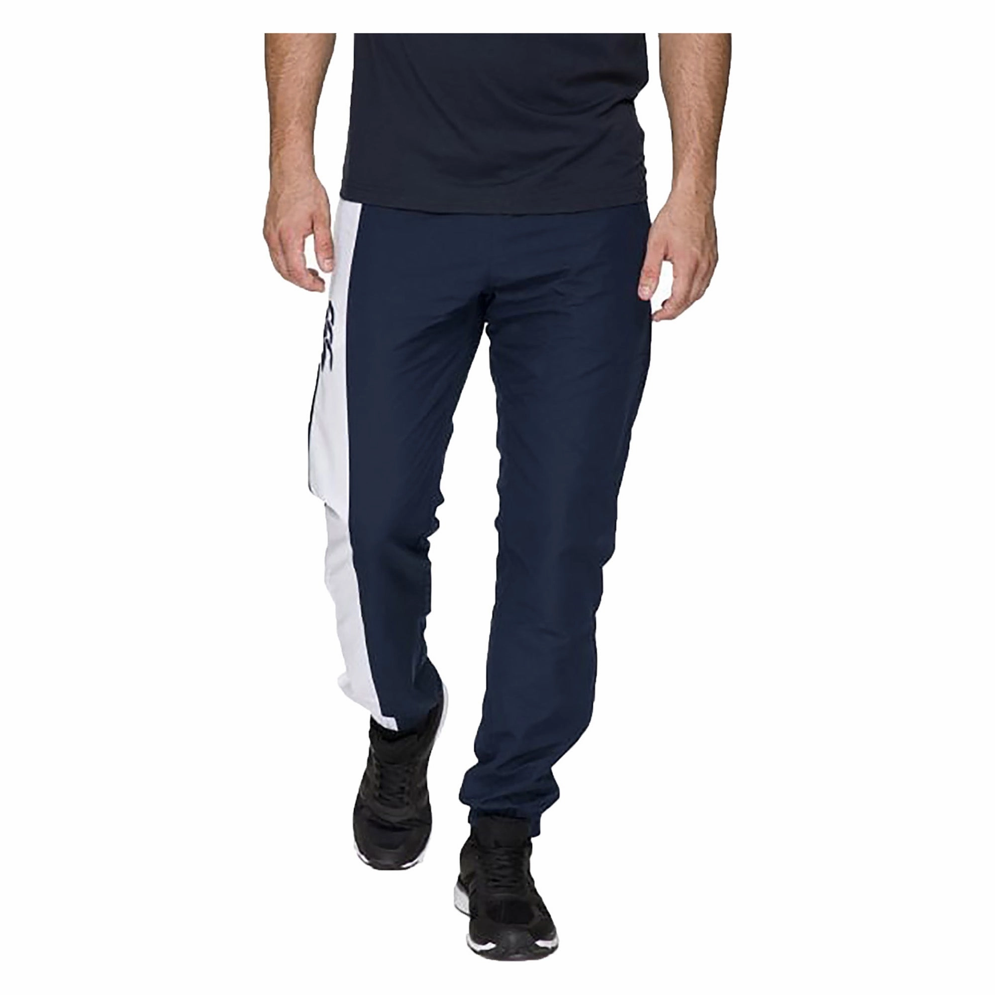 Men's Taper Leg Stripe Cuffed Trackpants Heat Friendly Core Cut