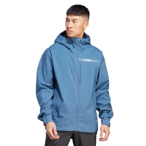 Mens adidas Terrex Multi Rain Ready 2.5 Layer Rain Jacket Easy Outfit NonChafingEdges
