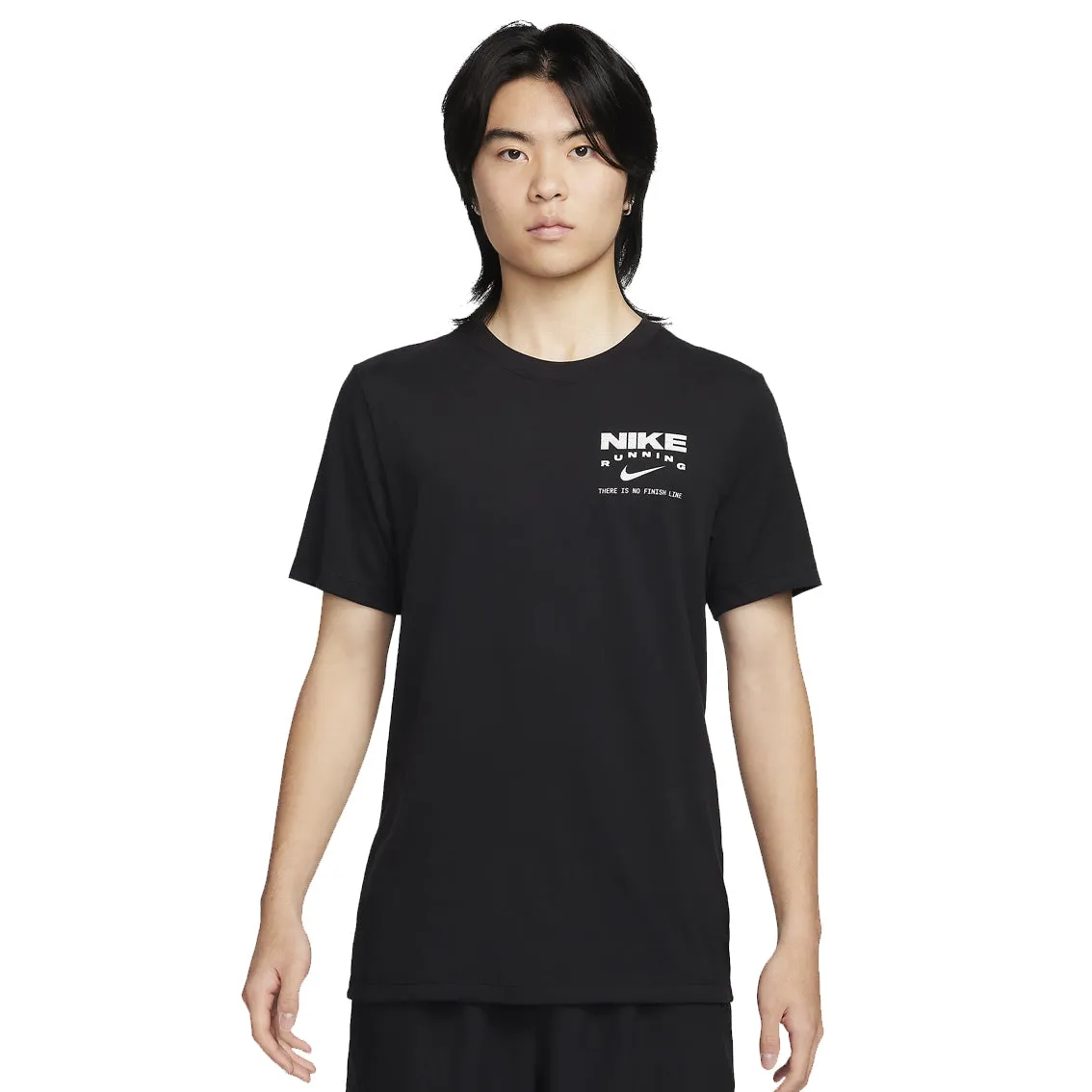 Mens Nike Dri-Fit Track Club Tee Classic Hoodie