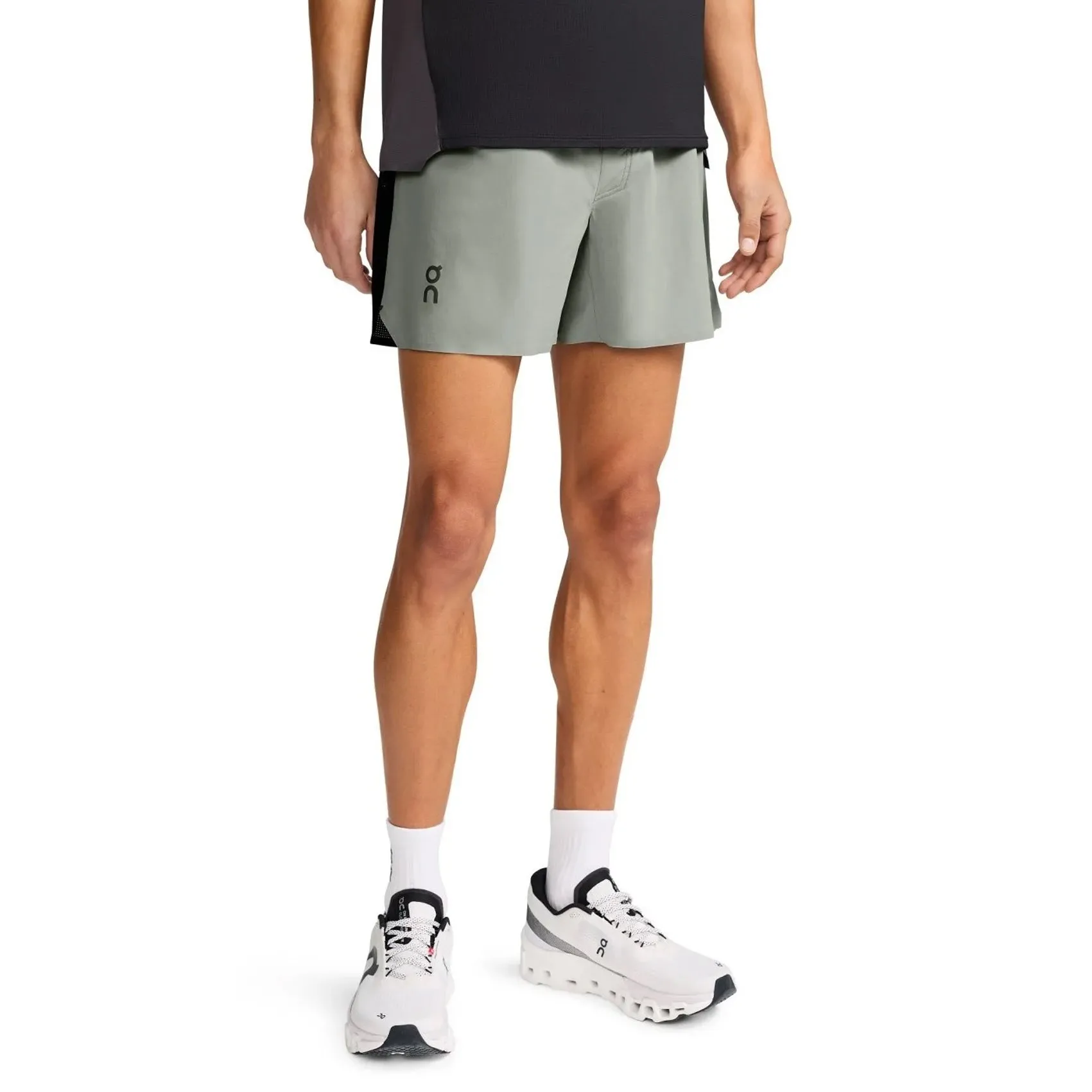 Mens On Running 5 Inch Lightweight Shorts FadeResistant Dye