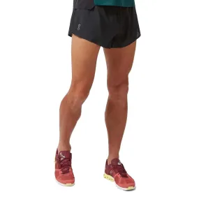 Adjustable Waistband WrinkleResistant Finish Mens On Running Race Shorts - Black