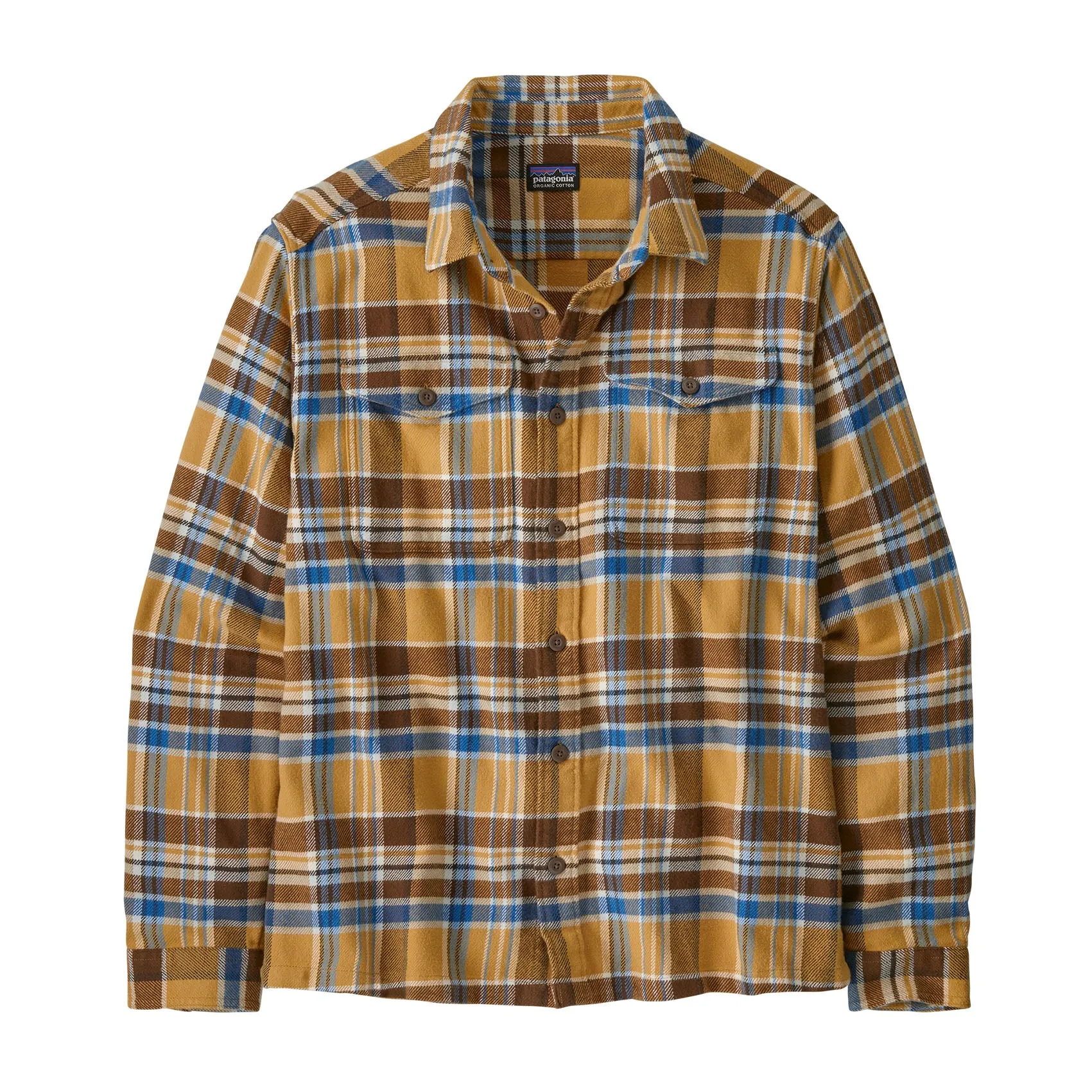 Mens Patagonia Fjord Flannel Shirt Light Jacket