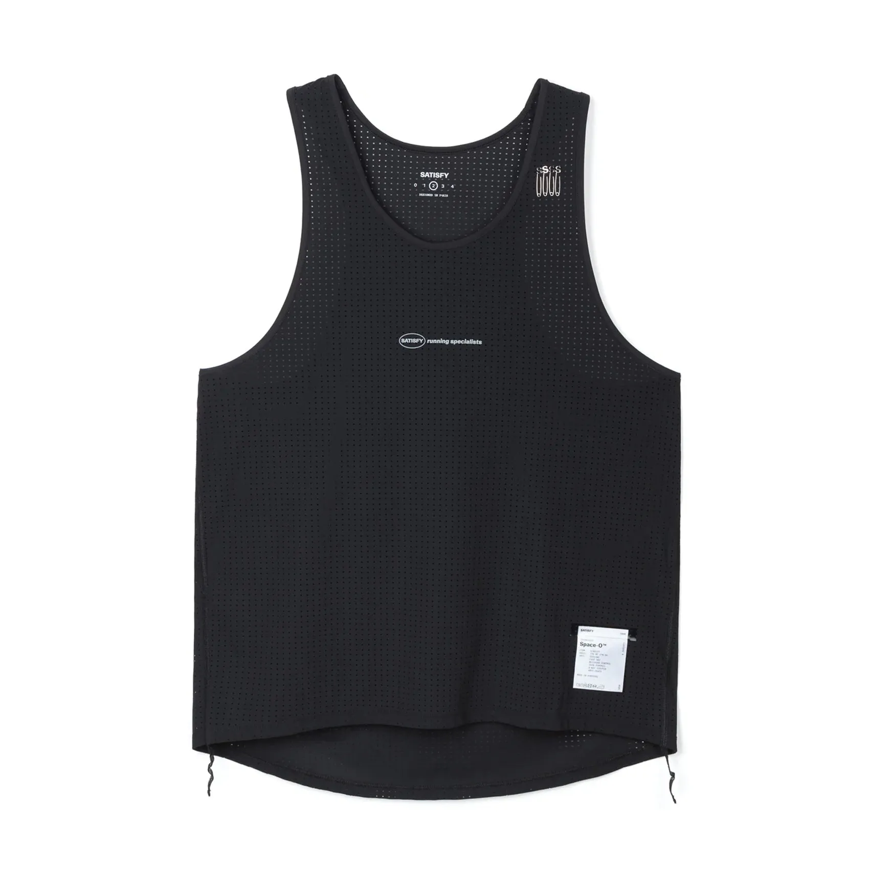 Still Glow Mens Satisfy Space-O Running Singlet (2024)