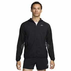Durable Abrasion Resistant Mens Nike Trail Aireez Running Jacket