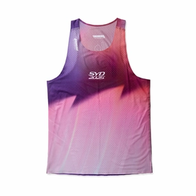 Mens Pace Athletic Race Singlet Quick Drying