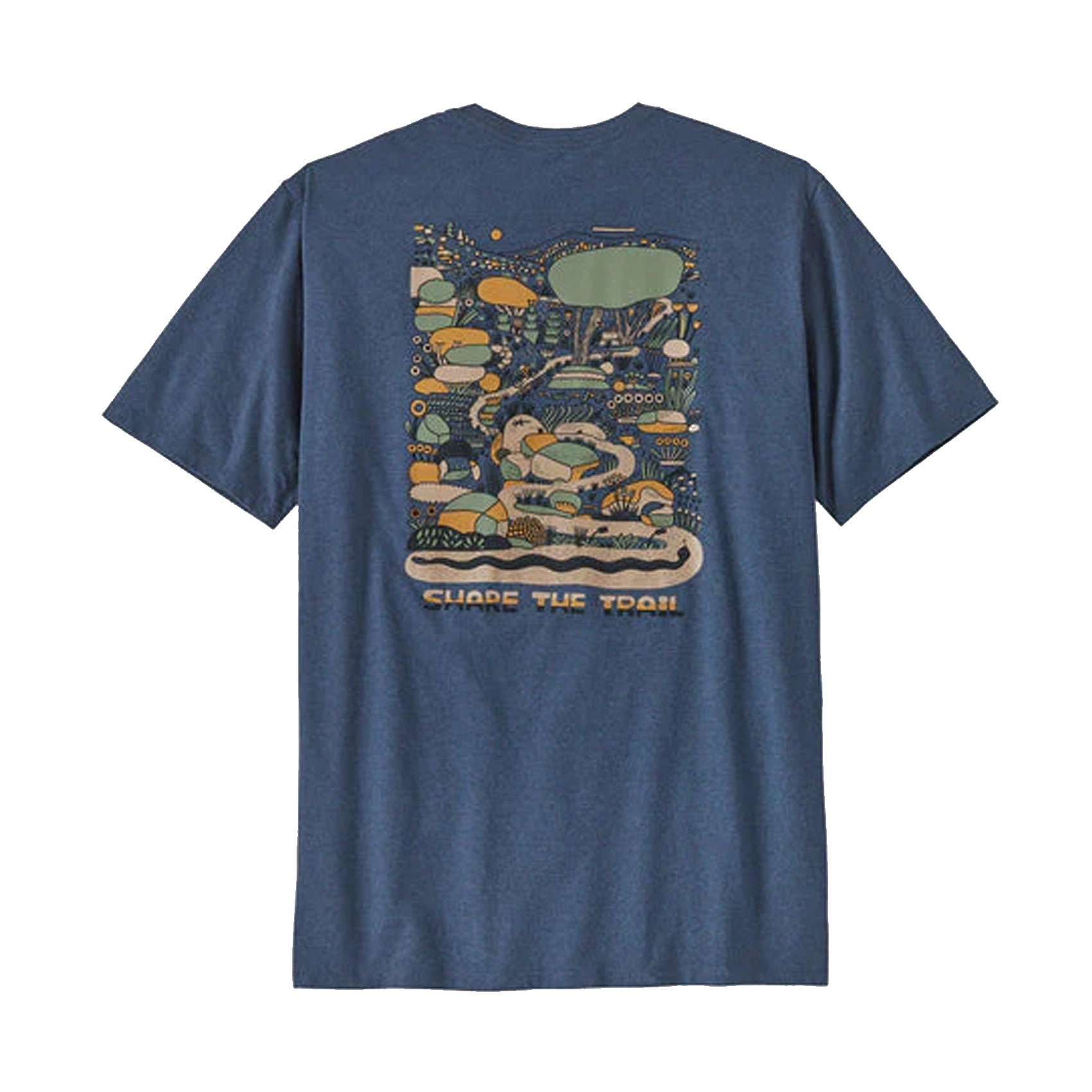 Easter Mens Patagonia Commontrail Pocket Responsibili-Tee