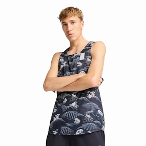 Mens PUMA x Saysky Singlet AOP certified
