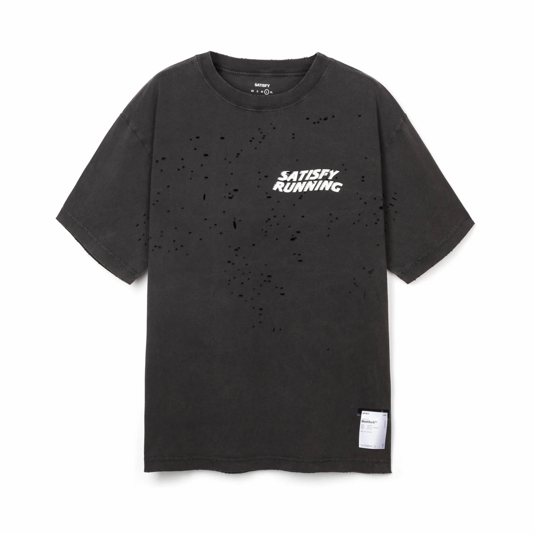 Mens Satisfy MothTech Running Tee EthicalProduction