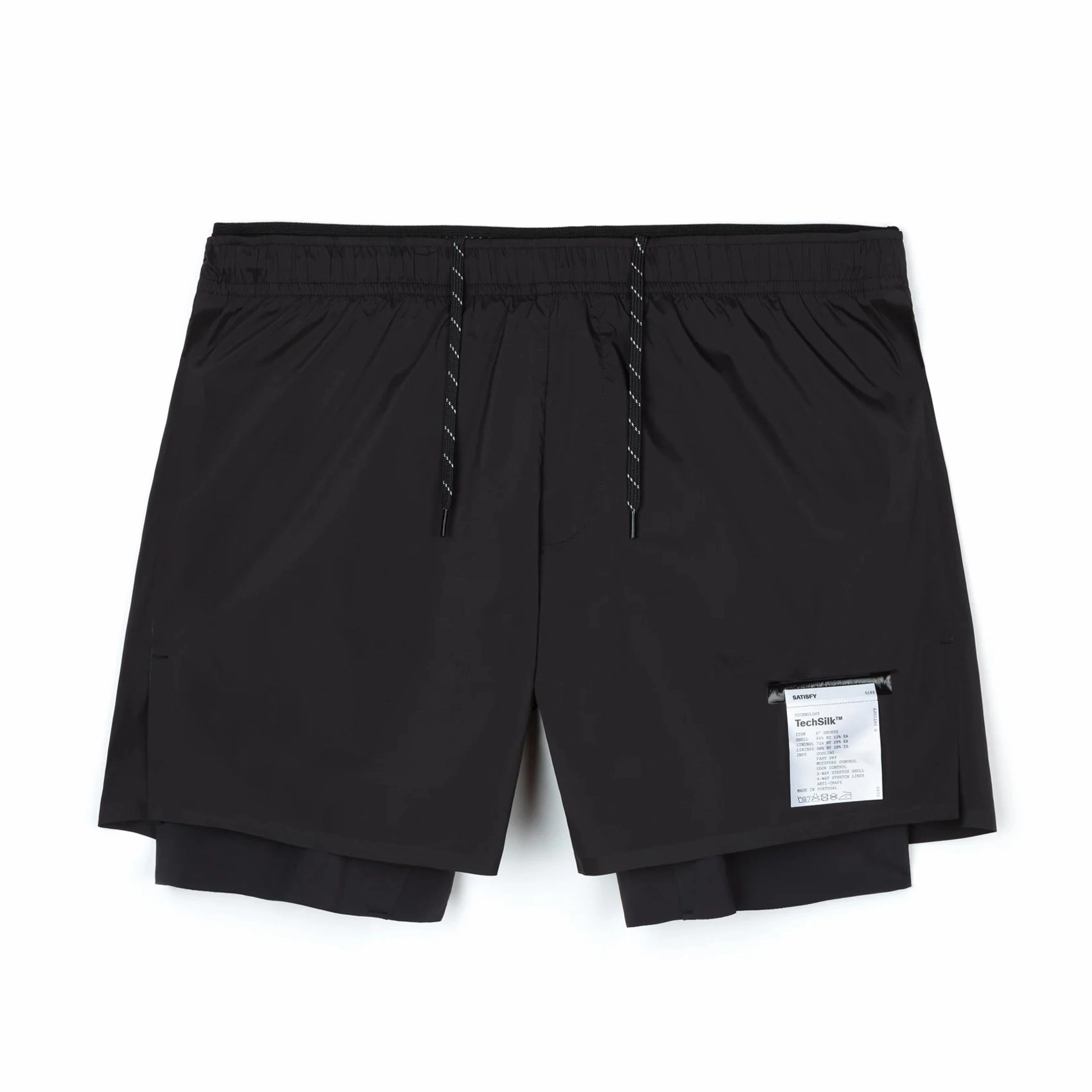 Anti Friction Seams Layer Ready Mens Satisfy TechSilk 8 Inch Shorts