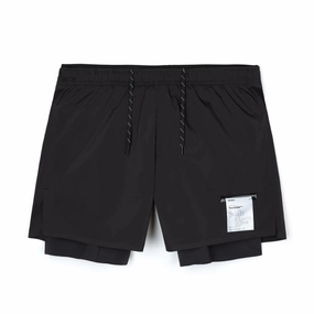 Mens Satisfy TechSilk 8 Inch Shorts Recycled Elastic Trim